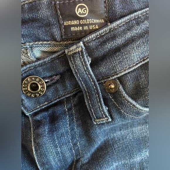 Adriano Goldschmied AG The Stilt Cigarette Skinny Stretch Distressed Jean 24R - Picture 5 of 9